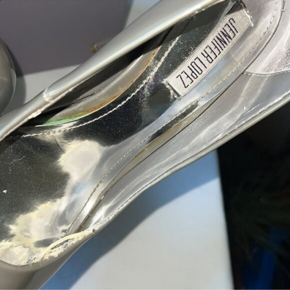 PLATFORM Radiance Holographic Heels - Picture 6 of 7